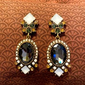 Vintage crystal earrings
